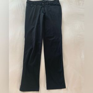 Lululemon Pants Mens 34x34 Black Stretch Performance ABC Slim Fit Trouser Casual